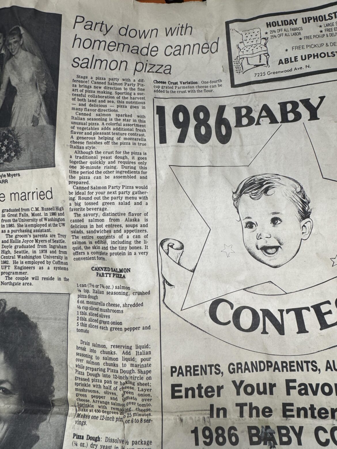 Party down!? From a Jan 7th 1987 news article