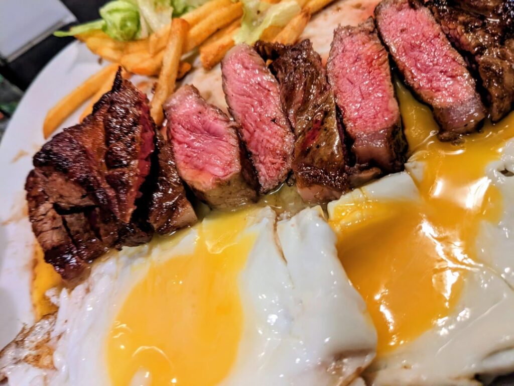 My son got the highest mark in a science test out of 130 kids! So the boy gets a steak for dinner.