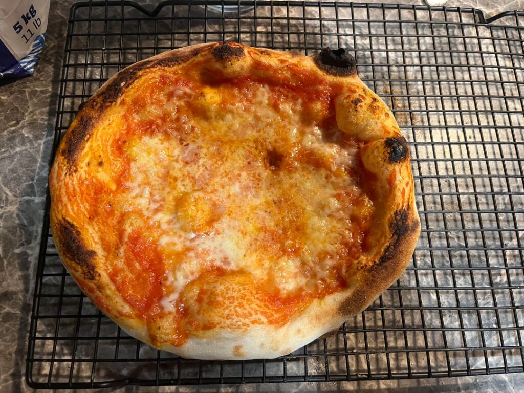 I've made some pizza!