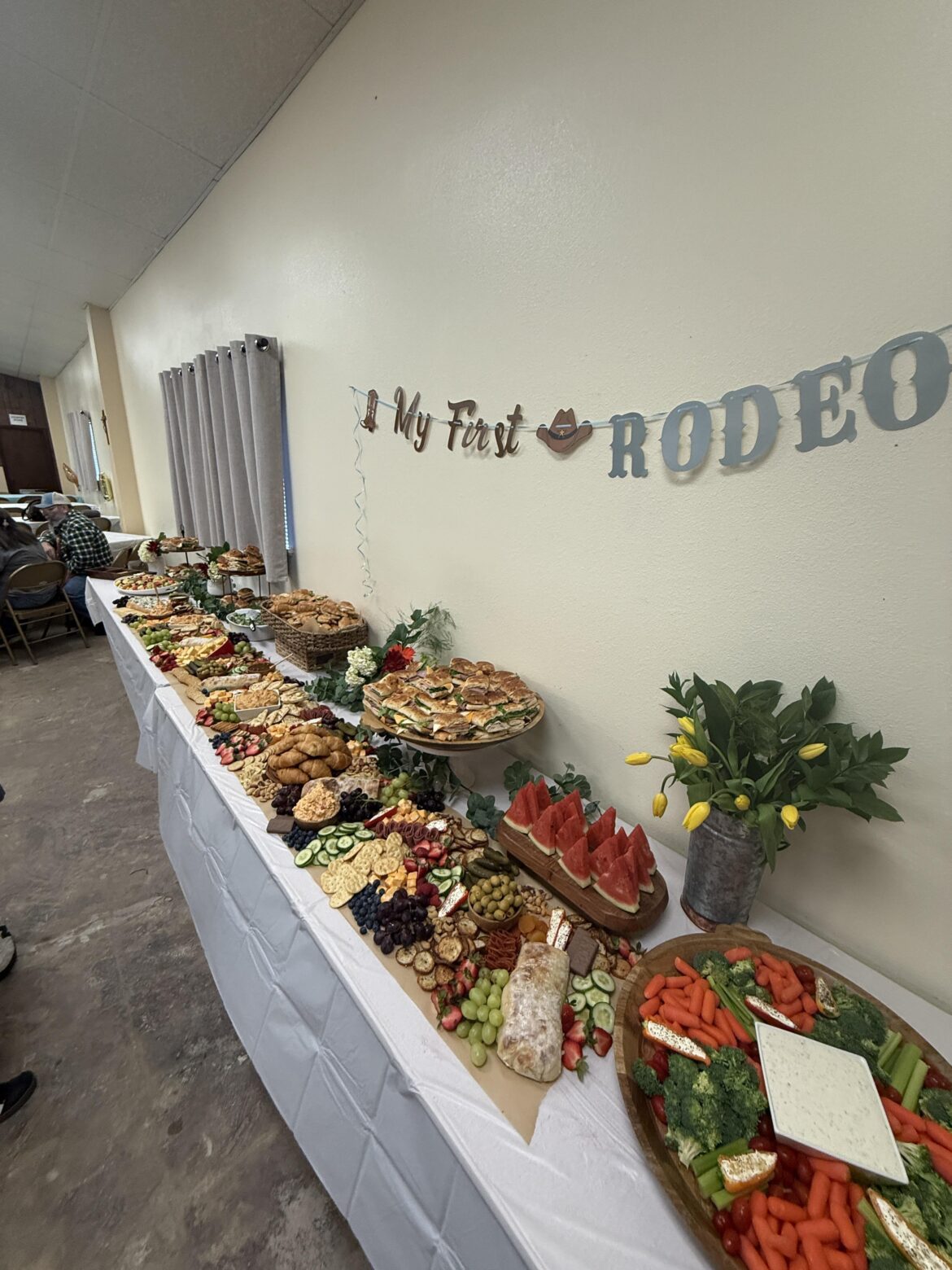 Grazing table at my son’s 1st birthday party.