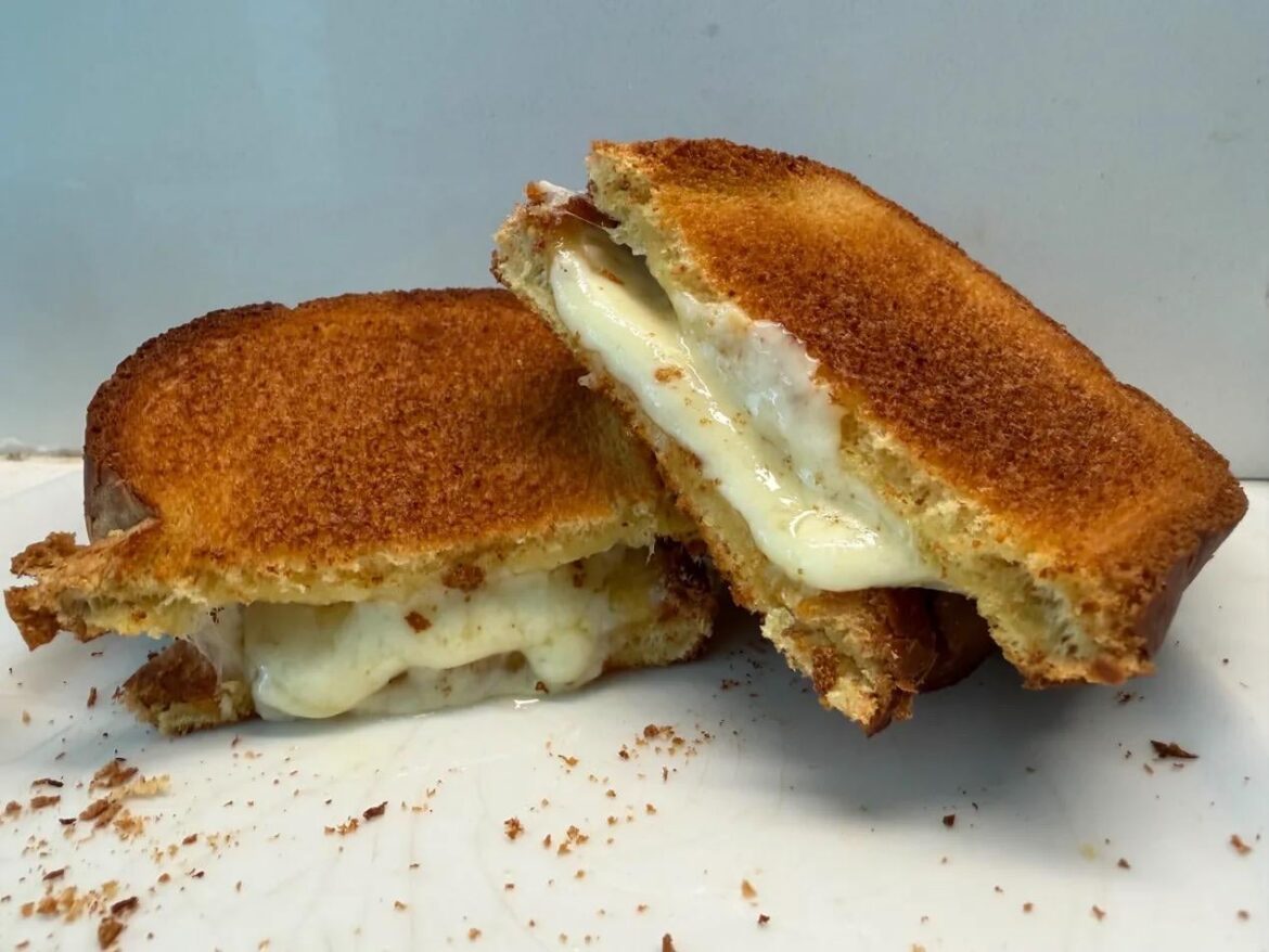 Cheddar Gruyère on Brioche - The Perfect Golden Melt