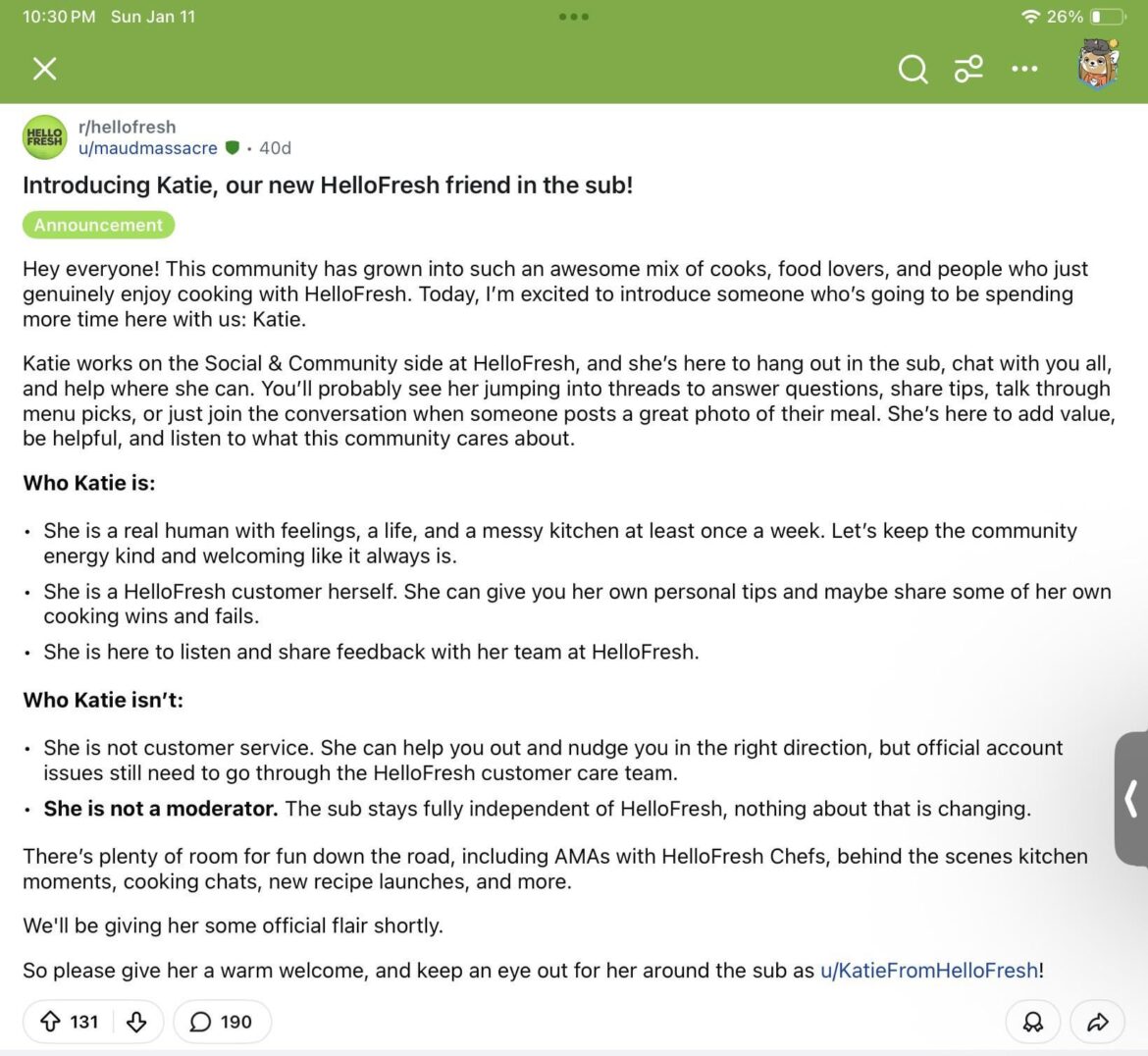 What happened to Katie? What happened to Katie?