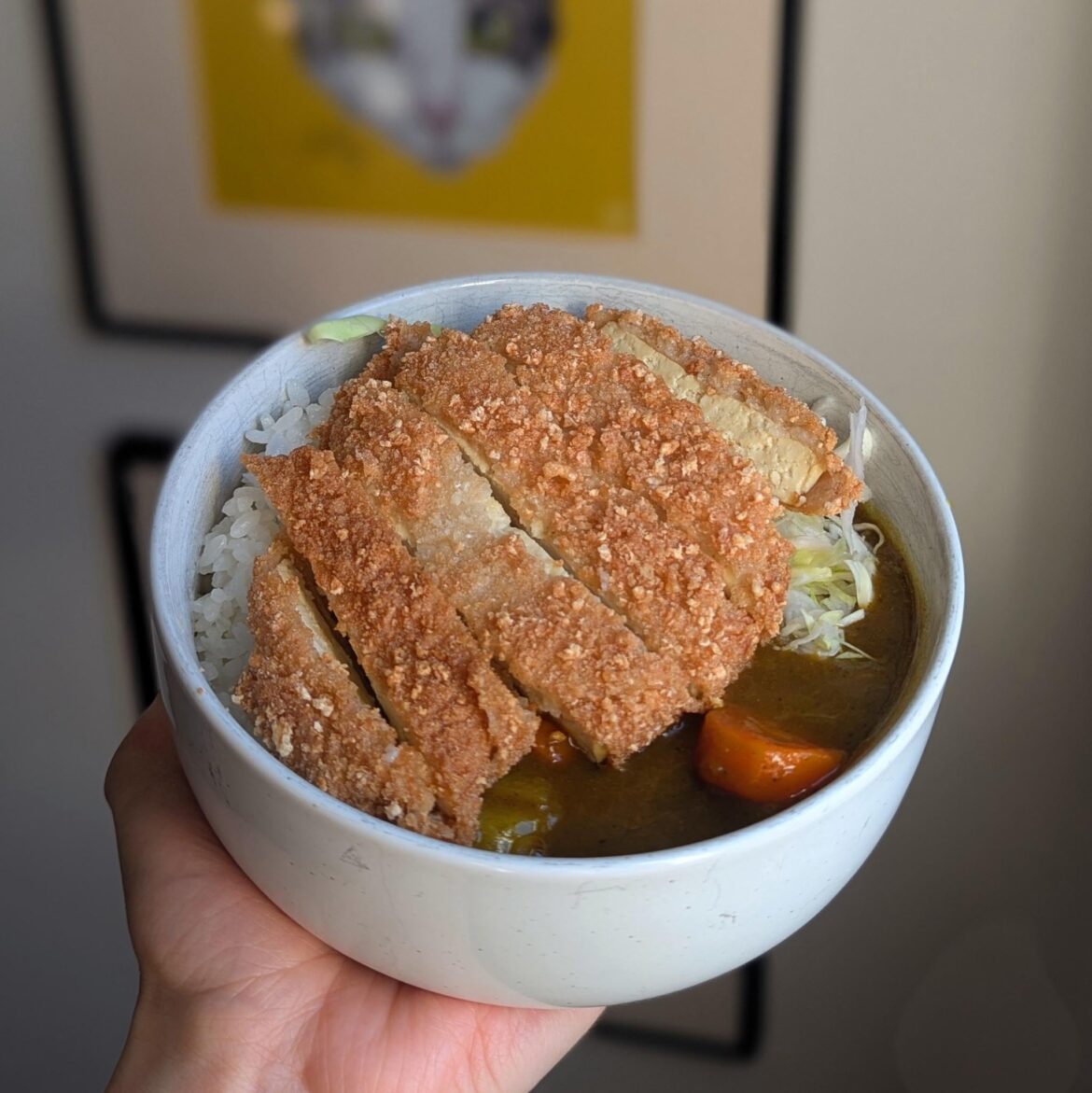 Katsu curry.