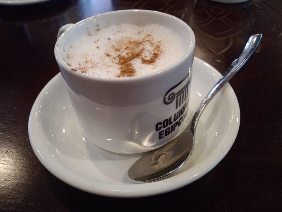 A coffee was the perfect pretext