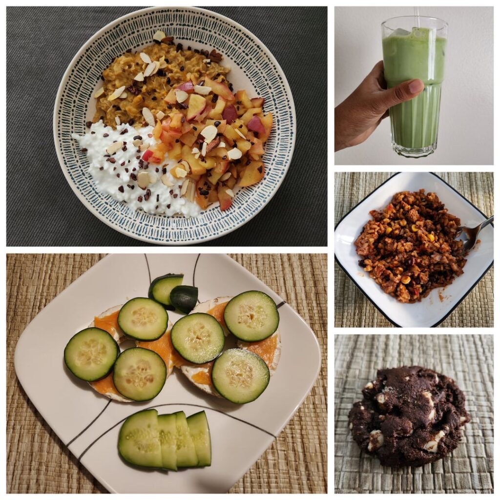 Back from vacation to the calorie counting trenches. 1215 cal day.