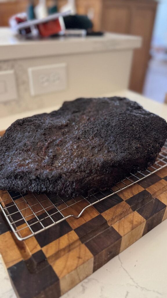 Brisket on the traeger