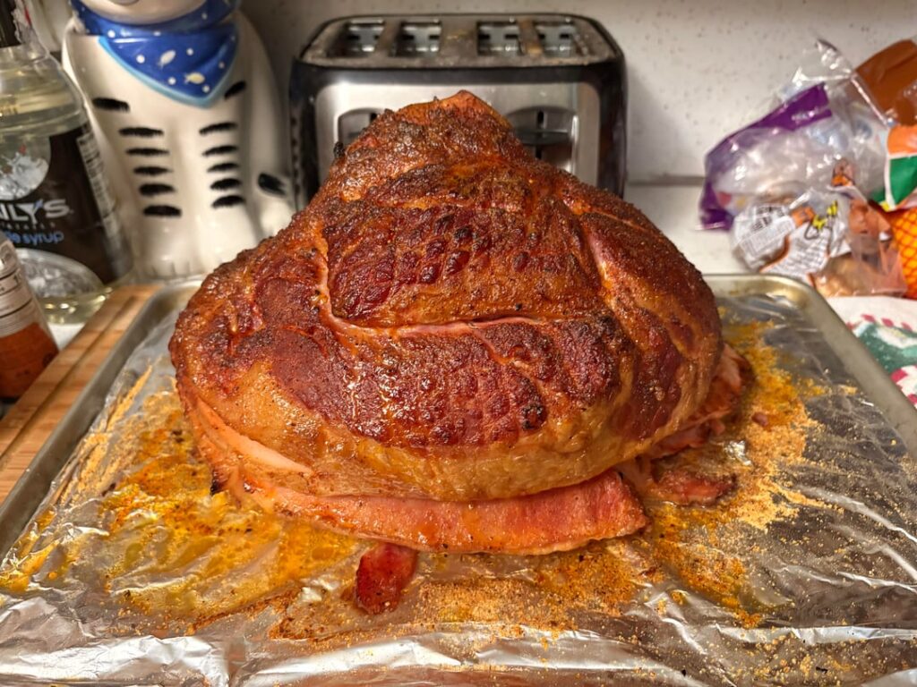 Double Smoked Ham from yesterday