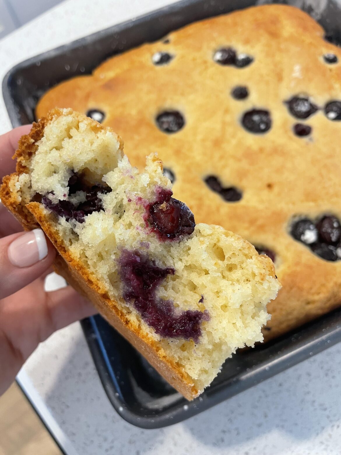 Blueberry cake bk