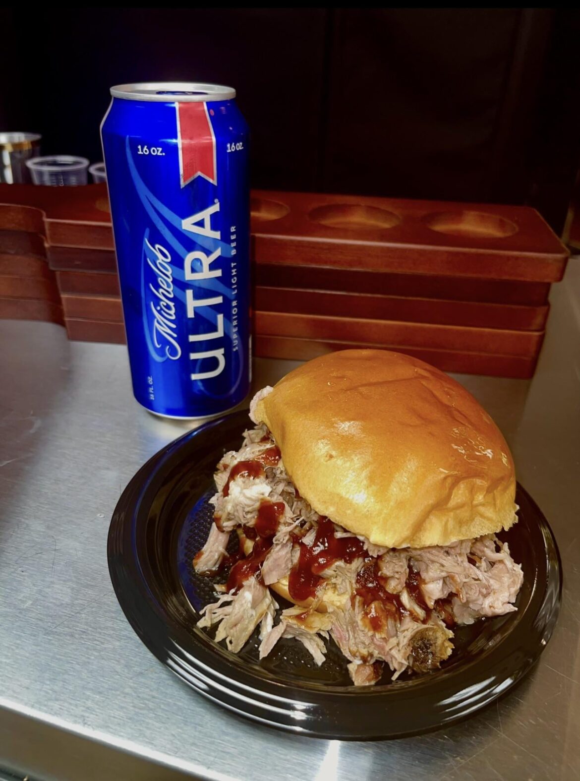 Grown man lunch….sauce just for accent flava.