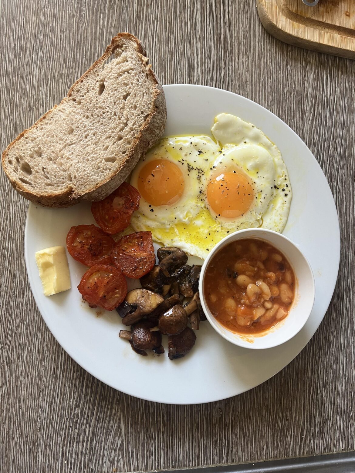 Homemade, had no meat.  Not baked beans.