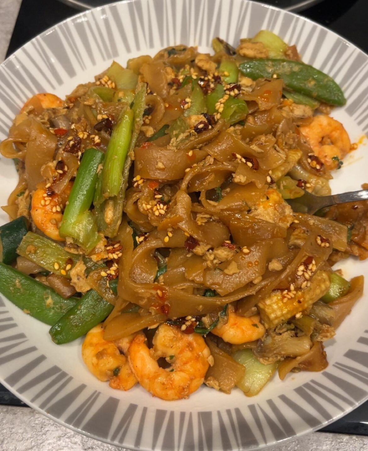 Thai Prawn Pad See Ew