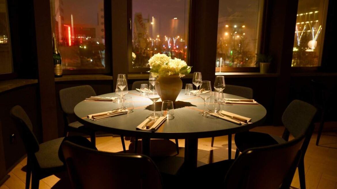 The restaurant opened its doors on Monday.