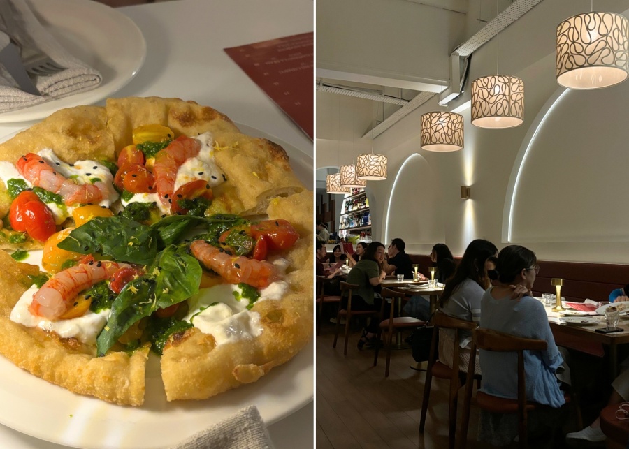 Best Italian restaurants in Singapore - Fortuna pizza and interiors