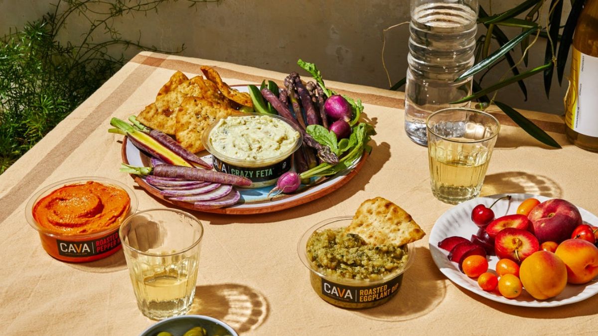 Cava restaurants send out invitations to their new neighbors ahead of the official opening.