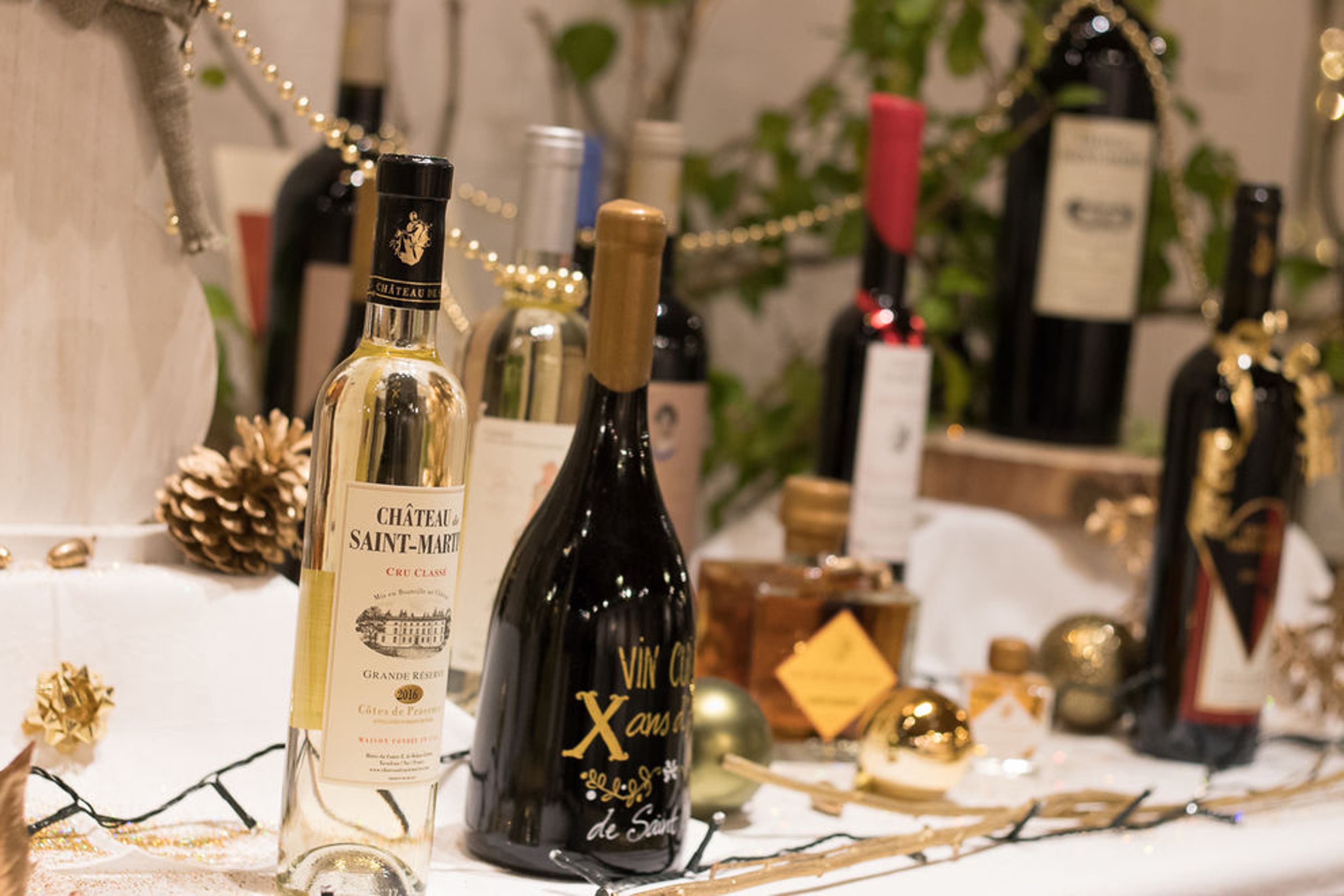 A selection of wine with Le Gros Souper