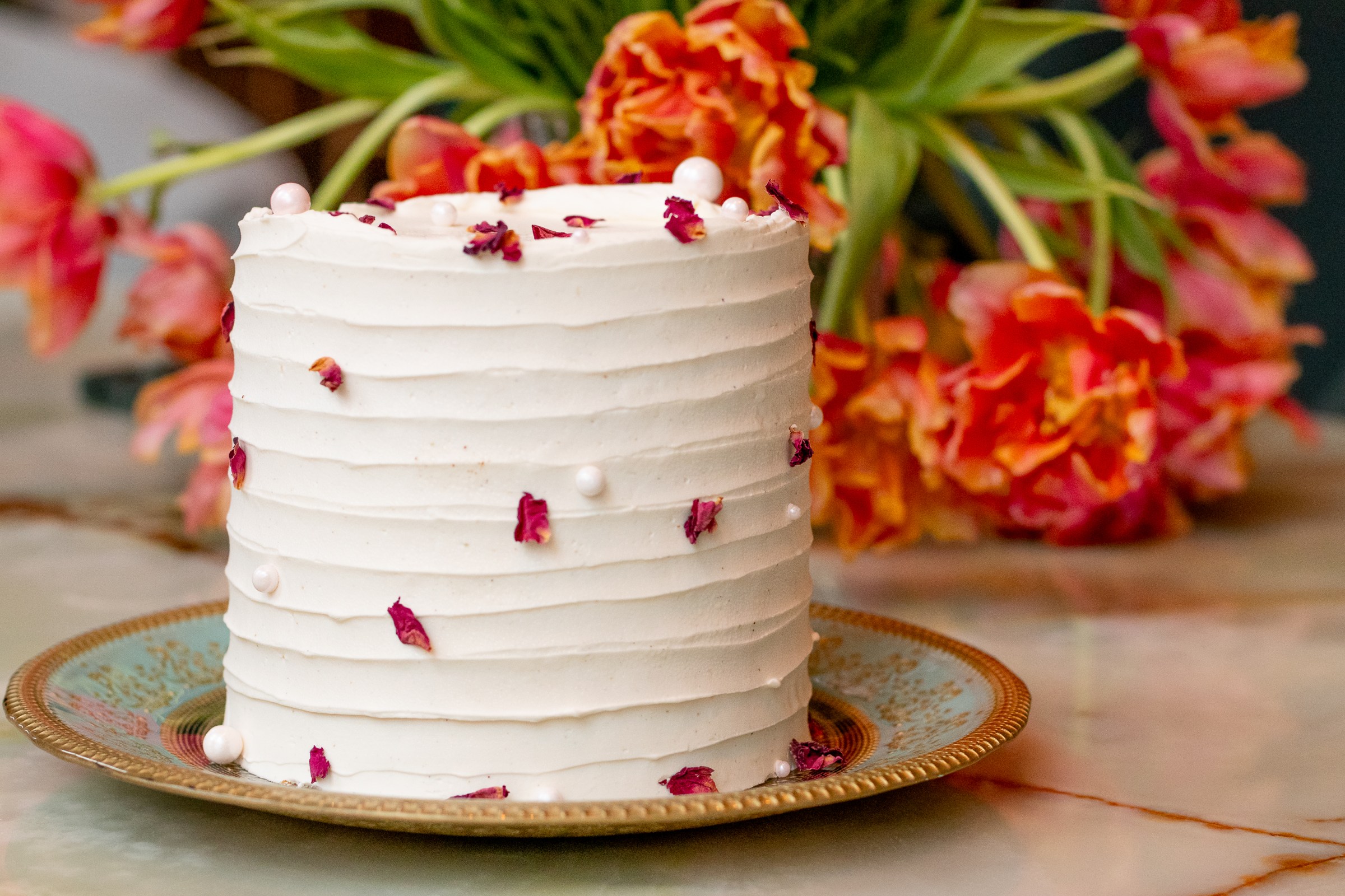 Desserts by pastry chef Deirdre Rieutort Balao at Dalida in San Francisco