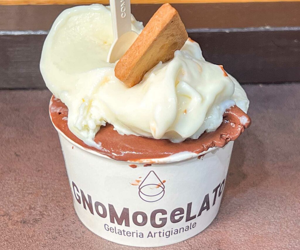 Gelato Cup at Gnomogelato in Milan