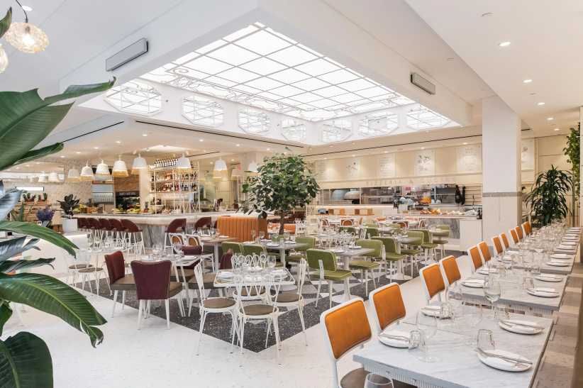 Interior of Ginger Restaurant in NYC