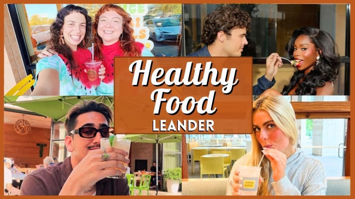 Healthy Food in Leander - Collage