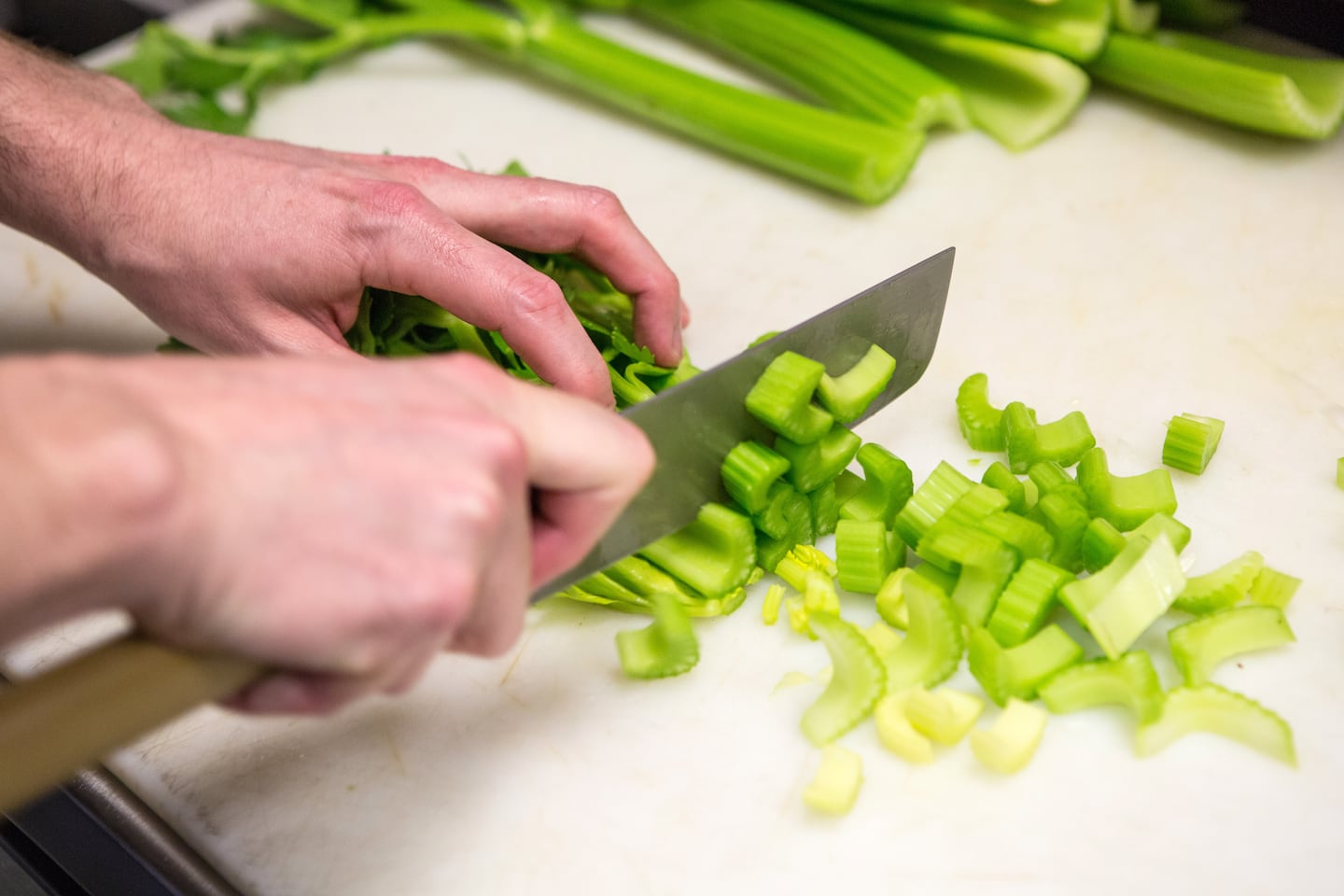 Kara Baskin was accused of having a toddler’s palate for having an opposition to celery.