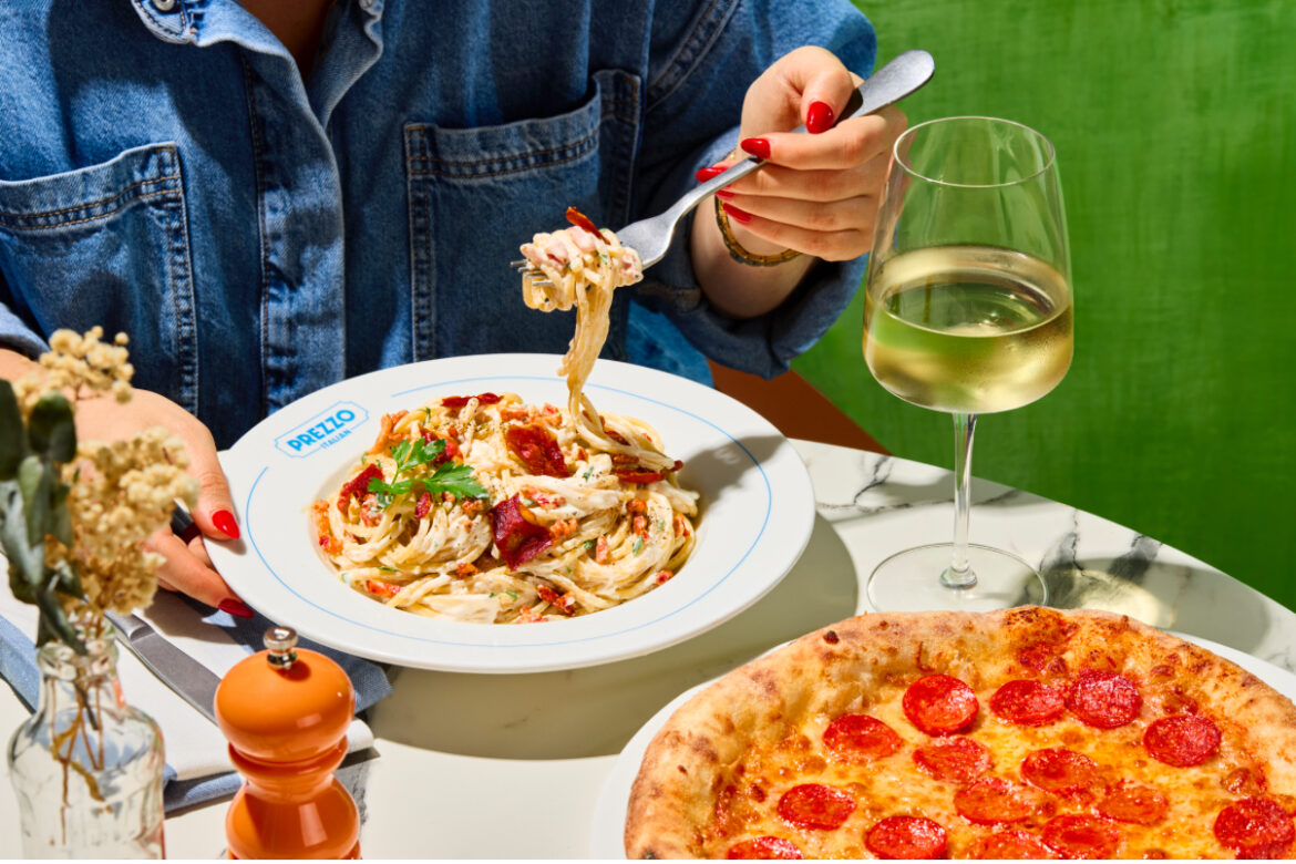 Beat the Blues with Prezzo Italian: 99p pasta and pizza offer one day only, with 2 course kids meals just £1