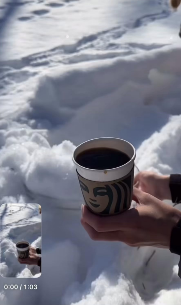 For those who love iced coffee, but also love yard debris ☕️✨