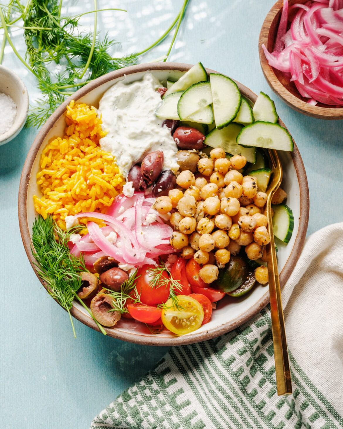 Mediterranean Every Night – A Couple Cooks Mediterranean Rice Bowls