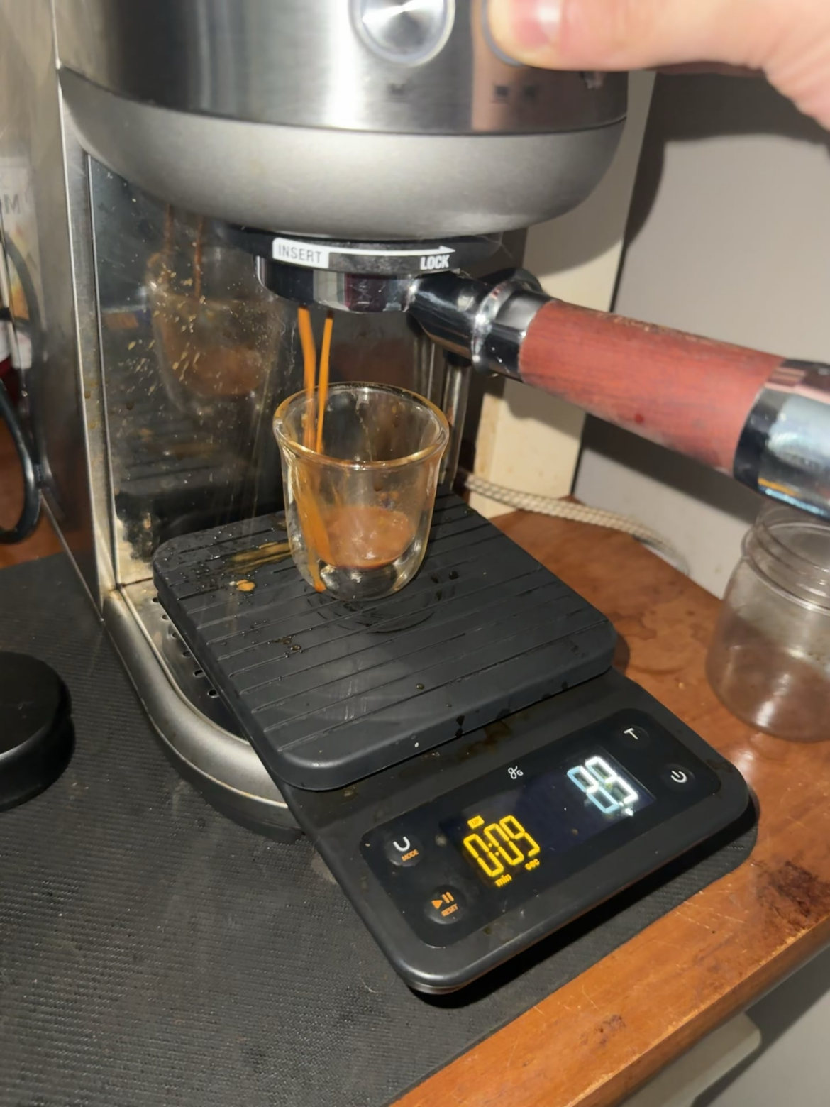 Trouble getting a good, smooth extraction [Breville Bambino]