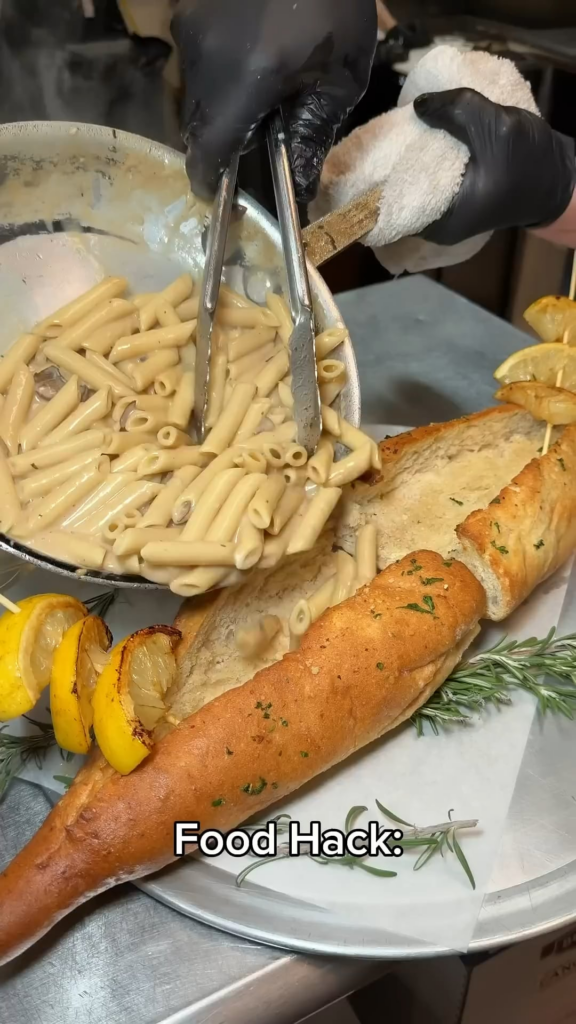 Surf and Turf Gondola “sandwich”