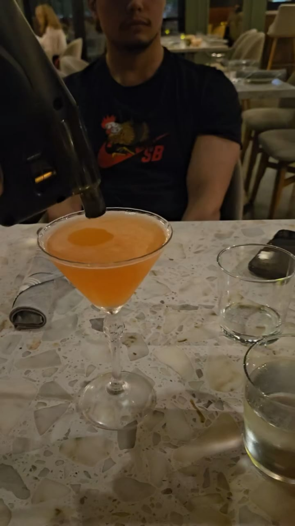 Some kind of hyped up bubble drink