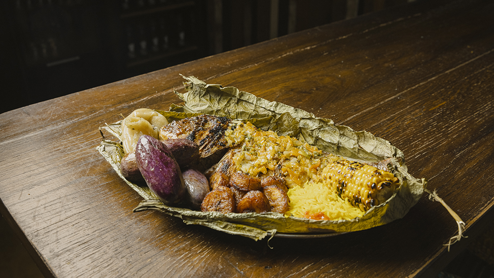 New Soul Food Afro-Creole platter