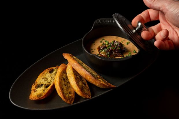 Bone Marrow Custard on the refreshed Napa Rose menu at Disney's Grand Californian Hotel. (Courtesy of Disneyland)