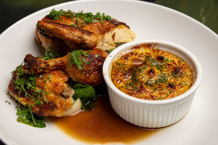 Fleur’s has memorable French food in an exciting Kensington space The Chicken platter at Fleur’s in Philadelphia on Friday, Jan. 2, 2026.