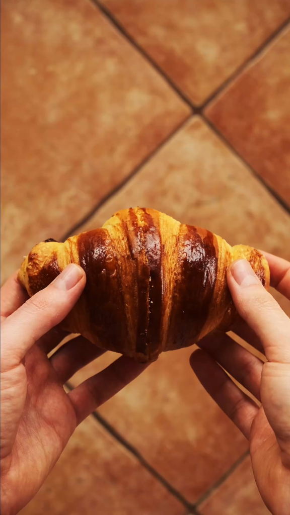 Sourdough croissants for International Croissant Day