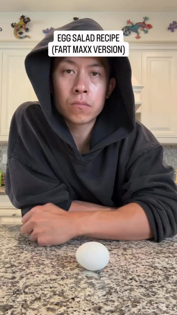 Egg salad but maximum farts