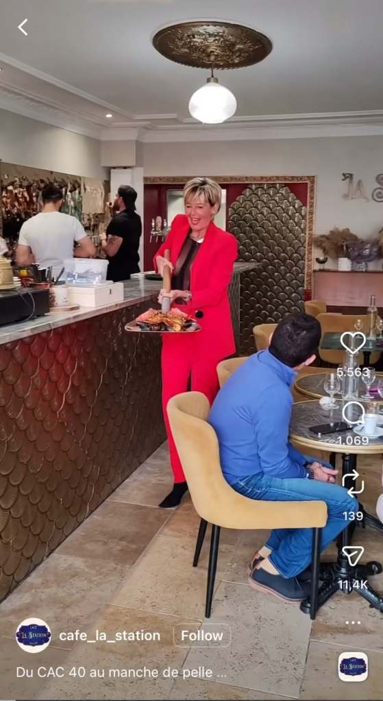 Shellfish served on a shovel bc why the hell not