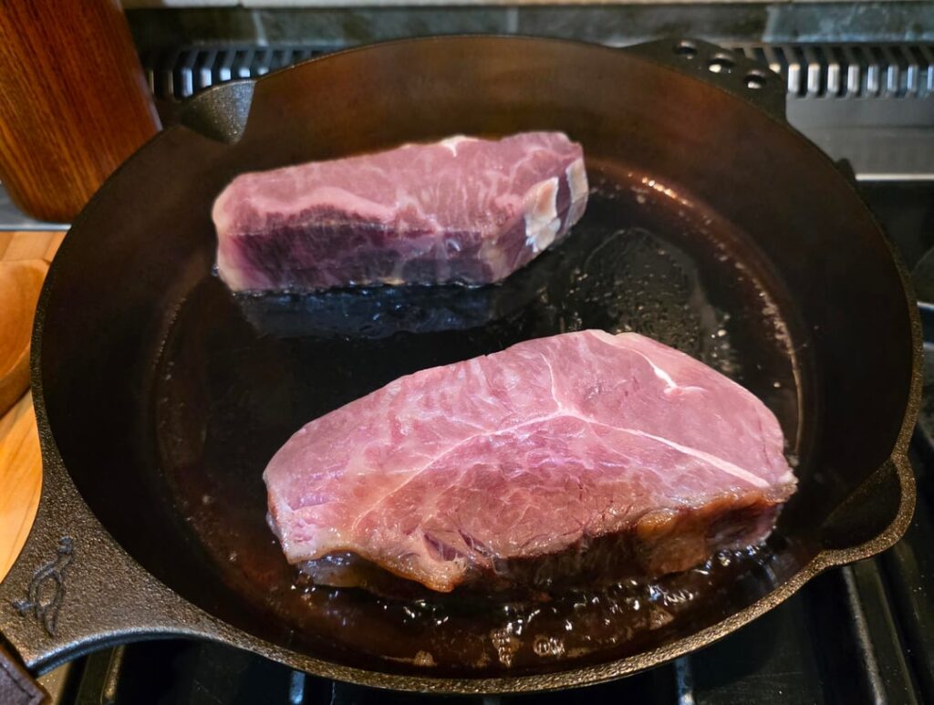 35 and 105 day dry aged SRF NY Strip