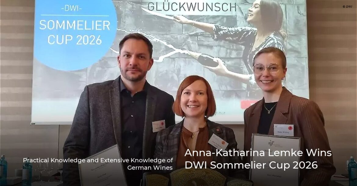 Anna-Katharina Lemke Wins DWI Sommelier Cup 2026
