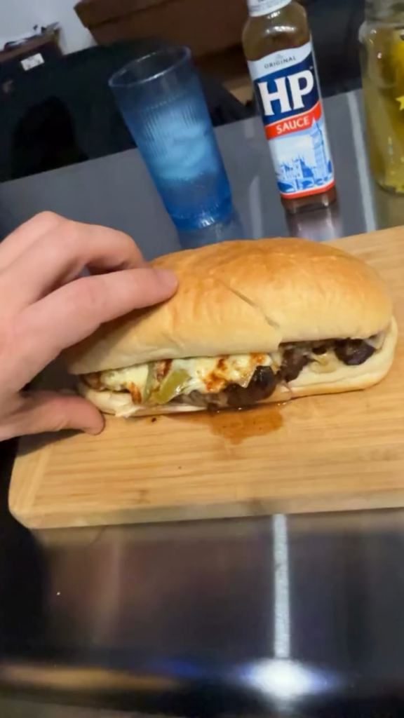 The Old Pink Steak Sub