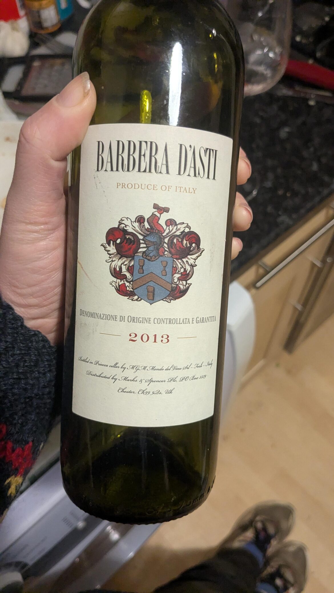 Messing around with old wine