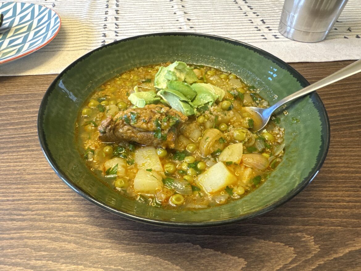 Sopa de Quinua con Carne