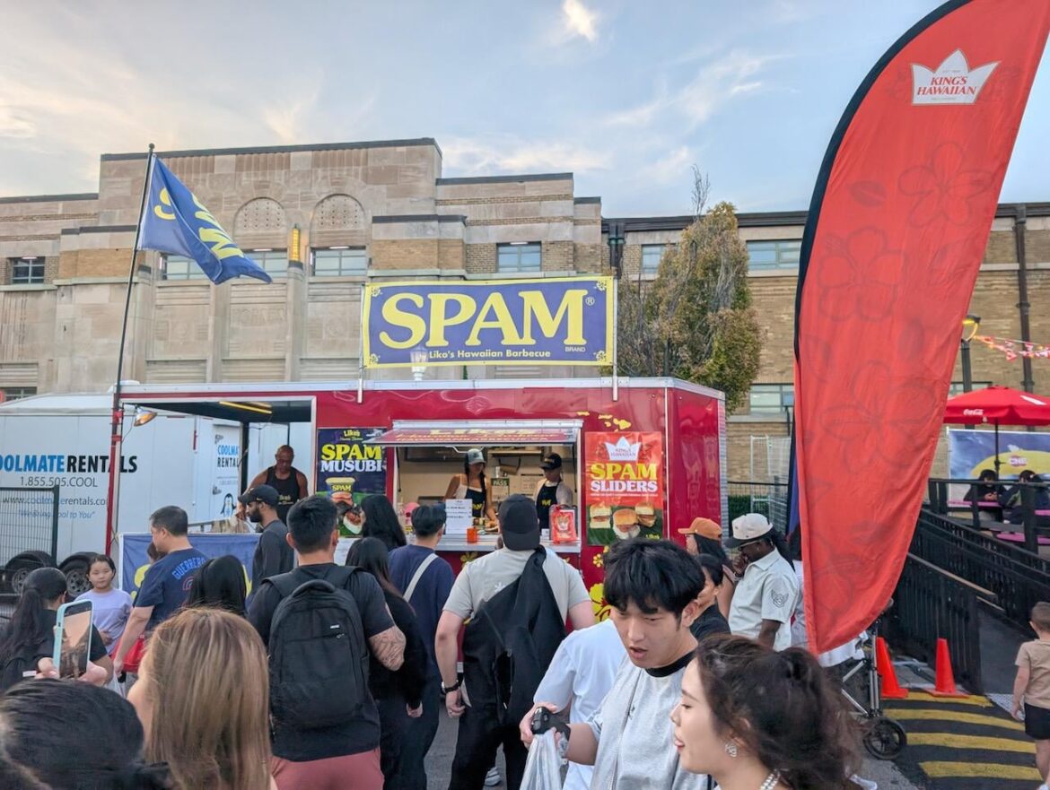 SPAM food trailer at the CNE