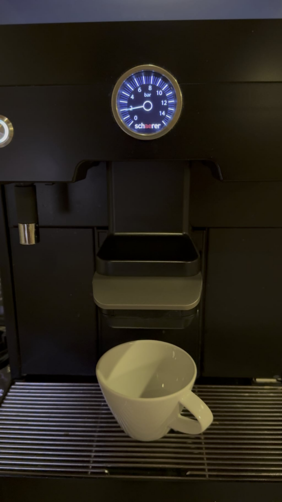 My cappuccino machine thinks it's a soft serve dispenser