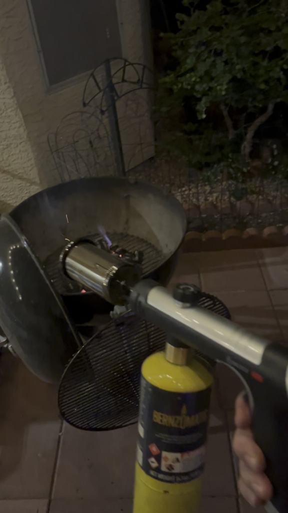 Buddy of mine gifted me this for Christmas. Highly recommend. Charcoal is ready 10x faster than a chimney!