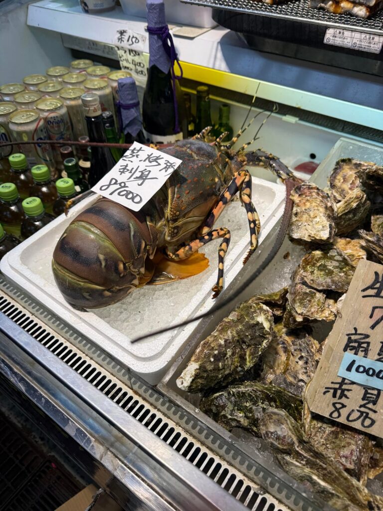 Lobster / crayfish at Okinawa, Japan