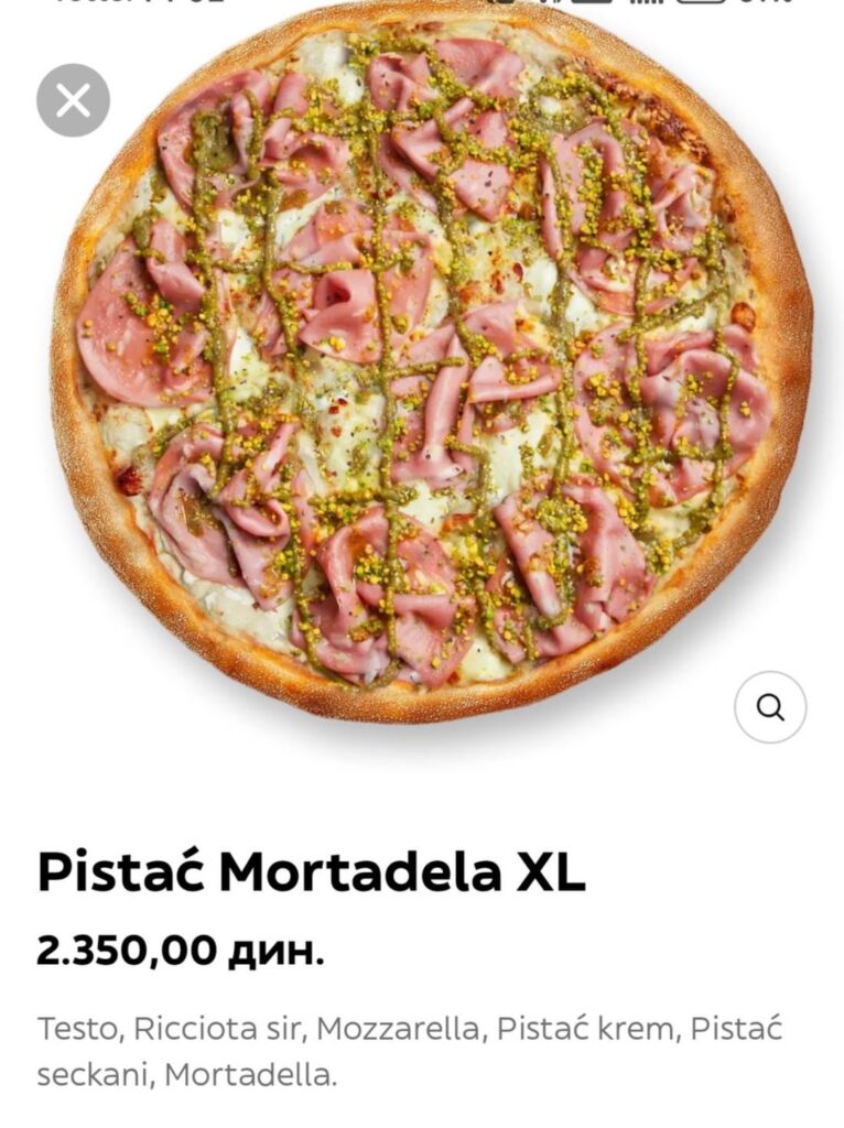 Ordered through delivery app...