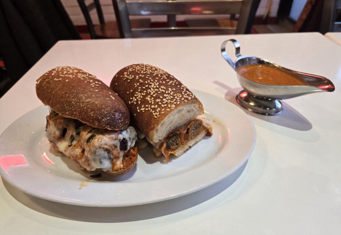 Vodka Meatball Parm Hero (Andrew Bellucci's)