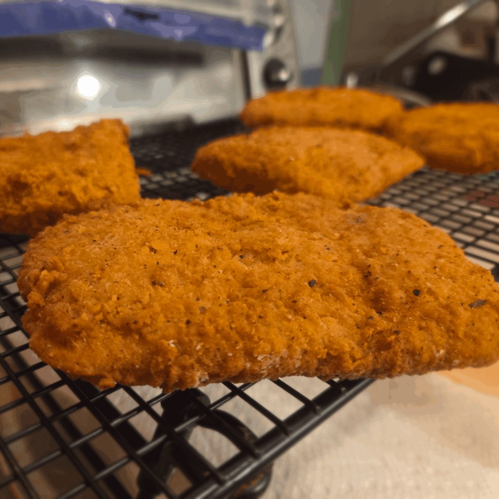 Seitan chicken caesar wraps 🤤