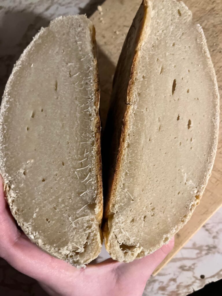 i just made my first sourdough loaf and it turned out Bad.