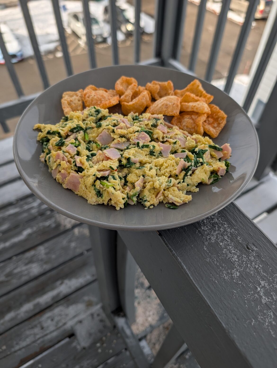 Spicy brunch 🥚🥚🥚🥚